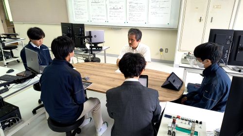つくばサイエンス高等学校にて課題研究のメンタリング